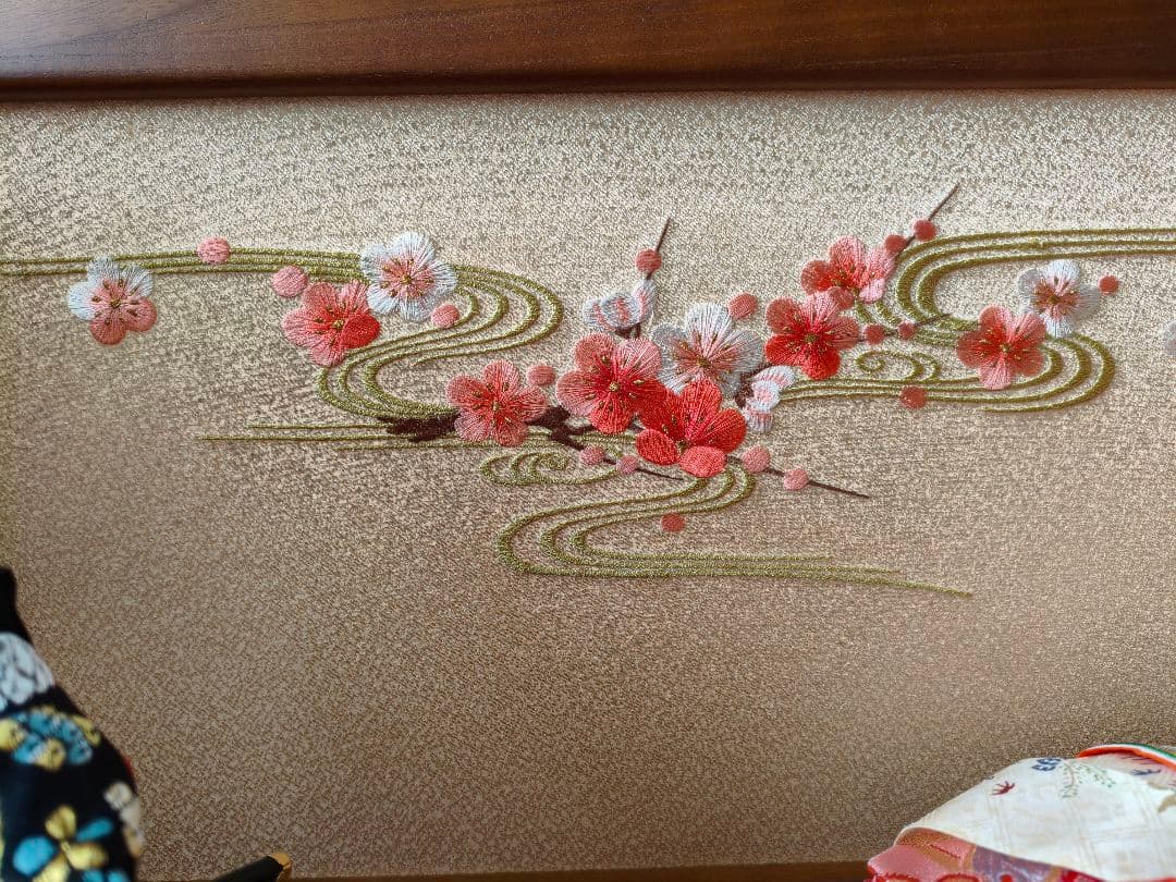 雛人形セット 久月 お雛様 桜柄 かわいいお顔