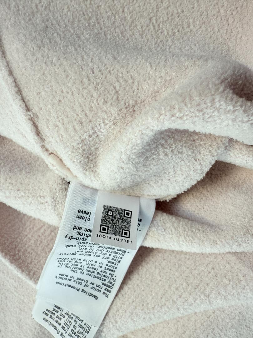 ジェラートピケ gelato pique ネコ柄 　ピンク　ギフトBOX付き