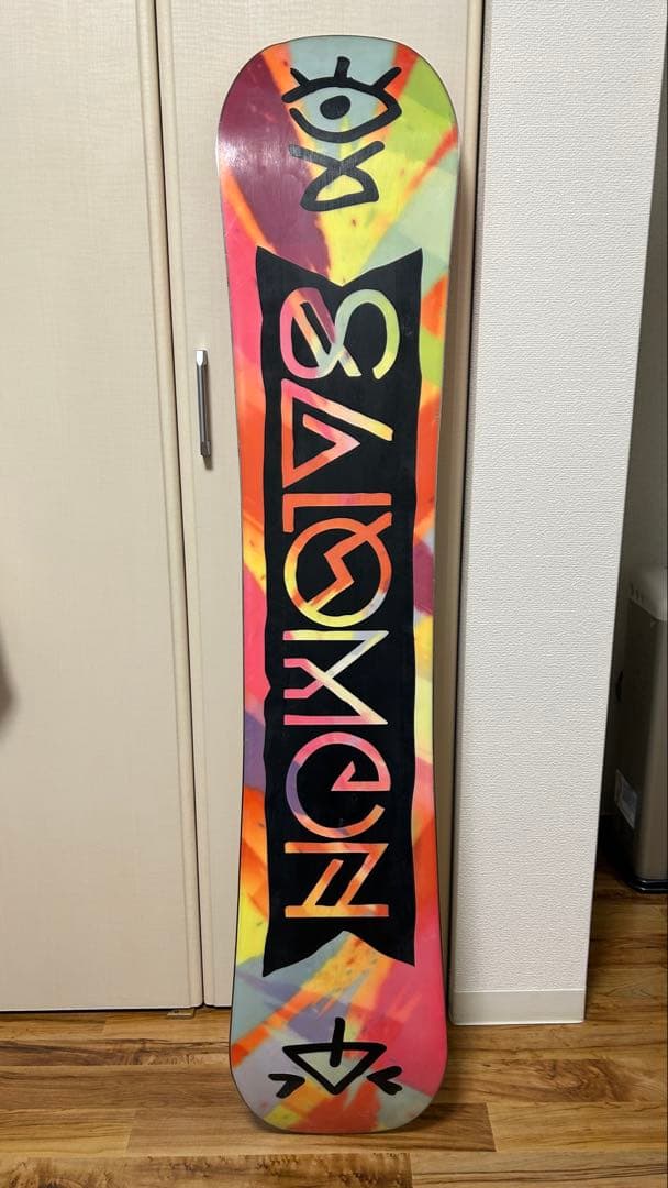 【送料込】SALOMON GYPSY 143cm カバー付き スノーボード板