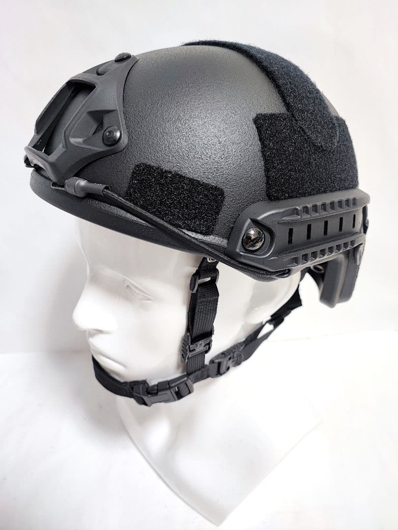 NIJ IIIA レベル3A Fast型 防弾ヘルメット BK 新品未使用