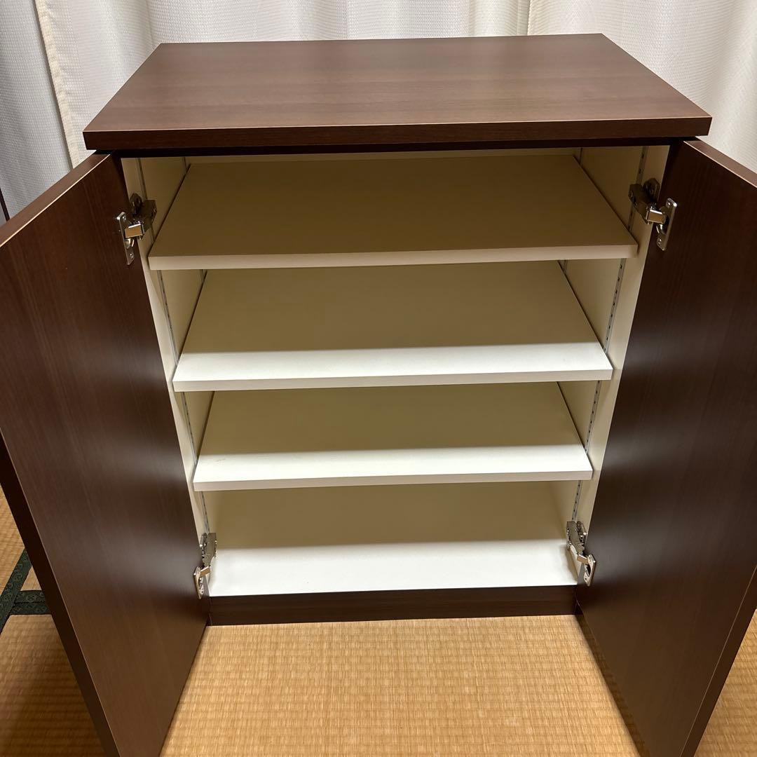 収納棚 家具 木製 ラック ブラウン