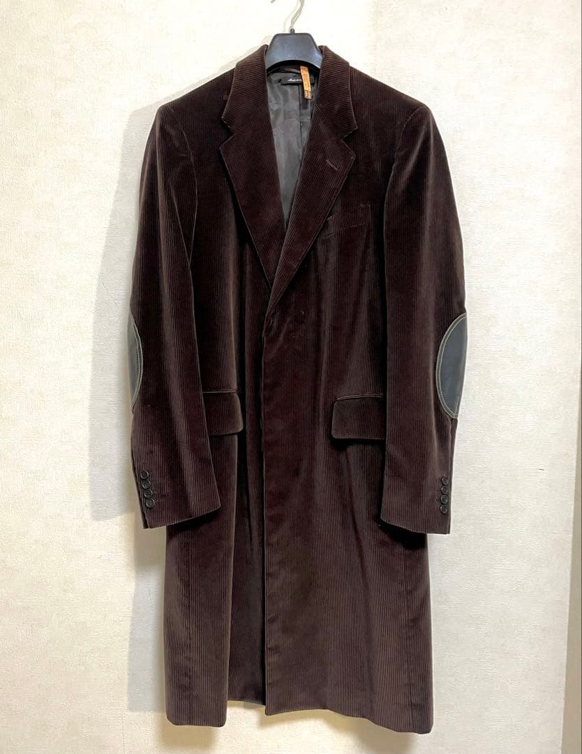 Dunhill ダークブラウン ロングコート