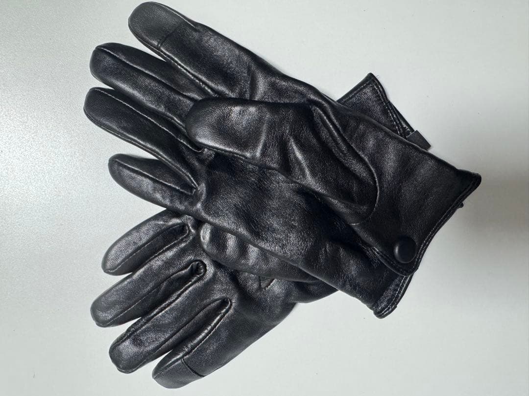 Lamb leather minimal gloves サイズ3