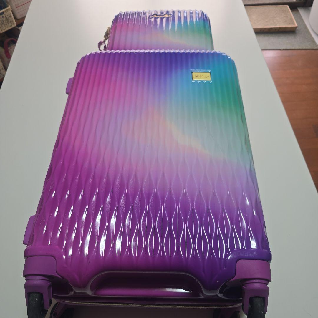 LUNALUX グラデーションキャリーケース 2個セット