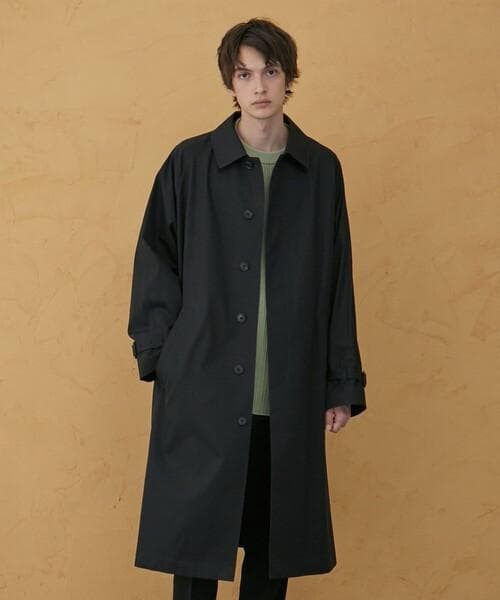 Ventil ウインドガードベルテッドステンカラーコート