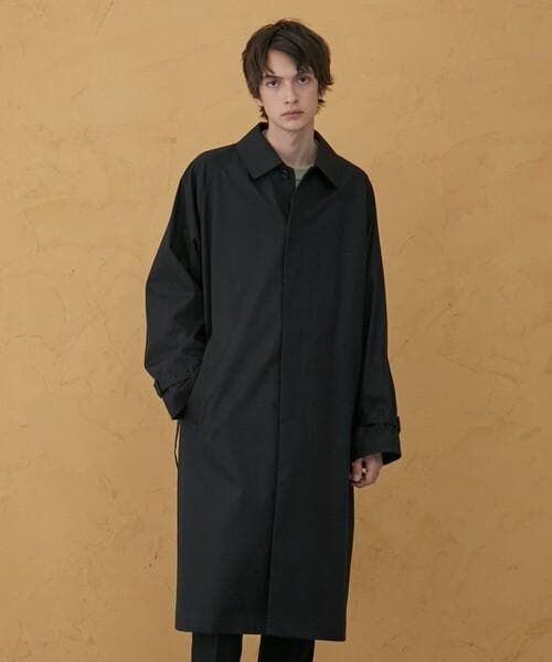 Ventil ウインドガードベルテッドステンカラーコート