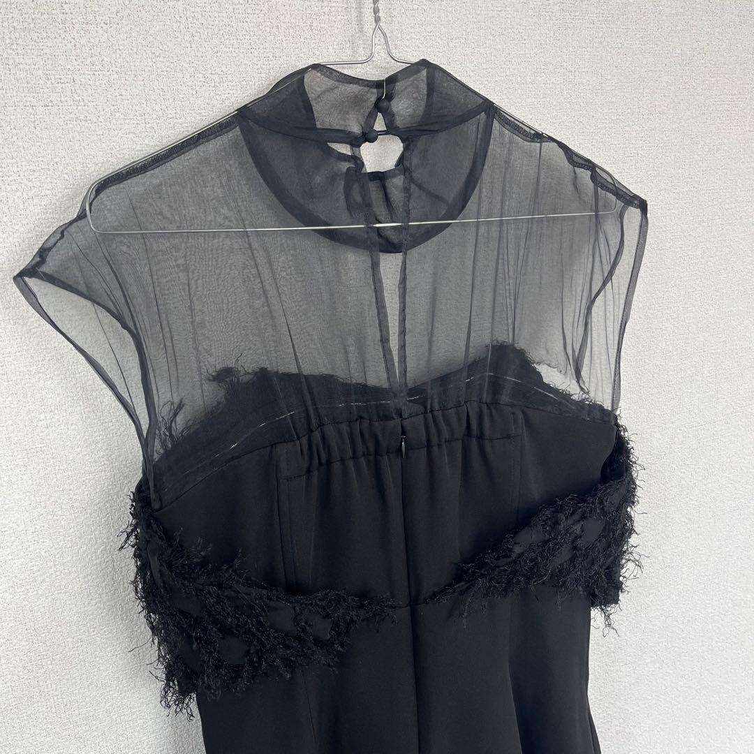 【美品】お呼ばれ　ラグナムーン　パンツドレス　ブラック　M