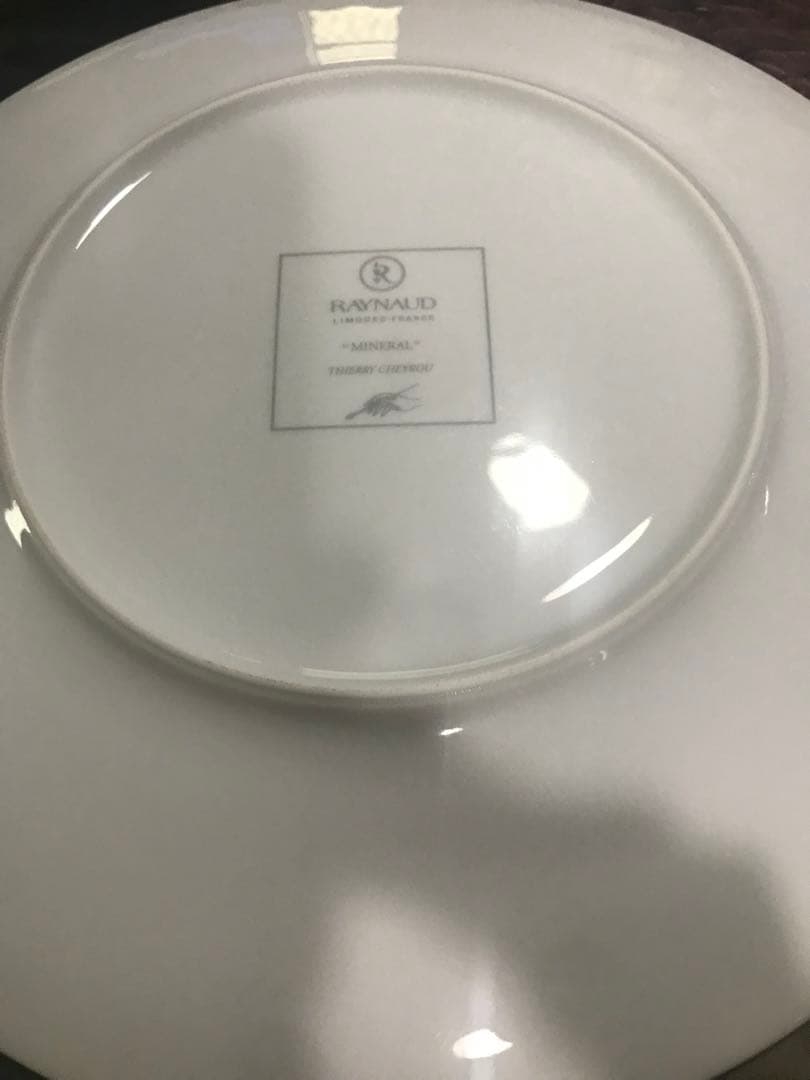 最終価格！！未使用品　RAYNAUD ミネラル　プレート大皿２枚セット
