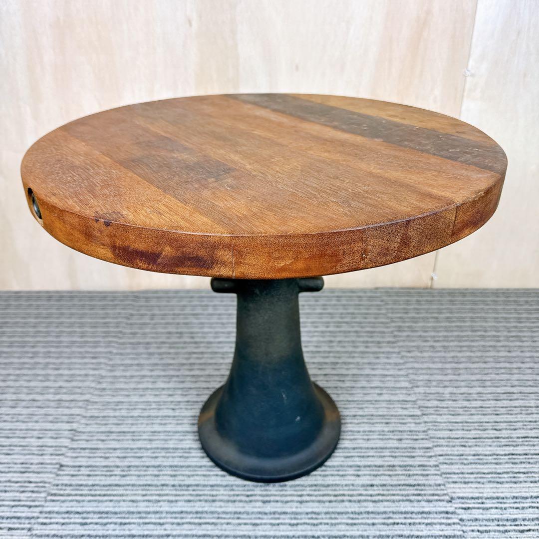 FLYMEe CRASH GATE D8 サイドテーブル 回転昇降 アンティーク