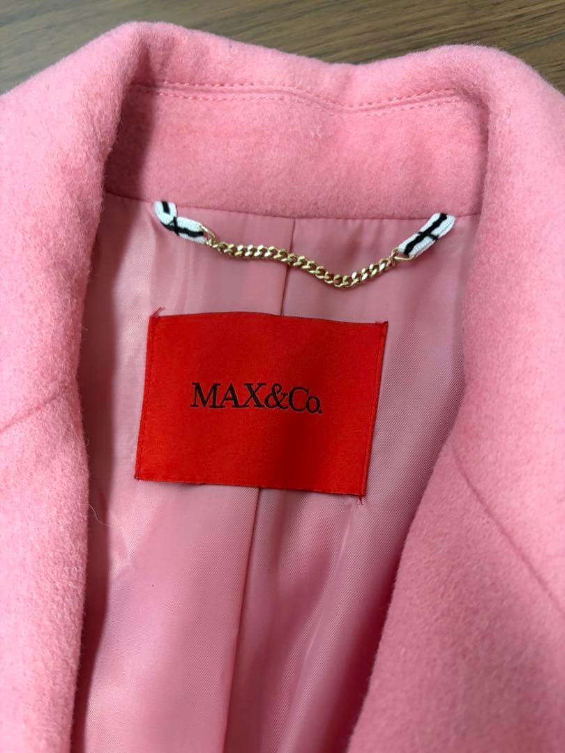 MAX&Co. ピンク ロングコート サイズ00