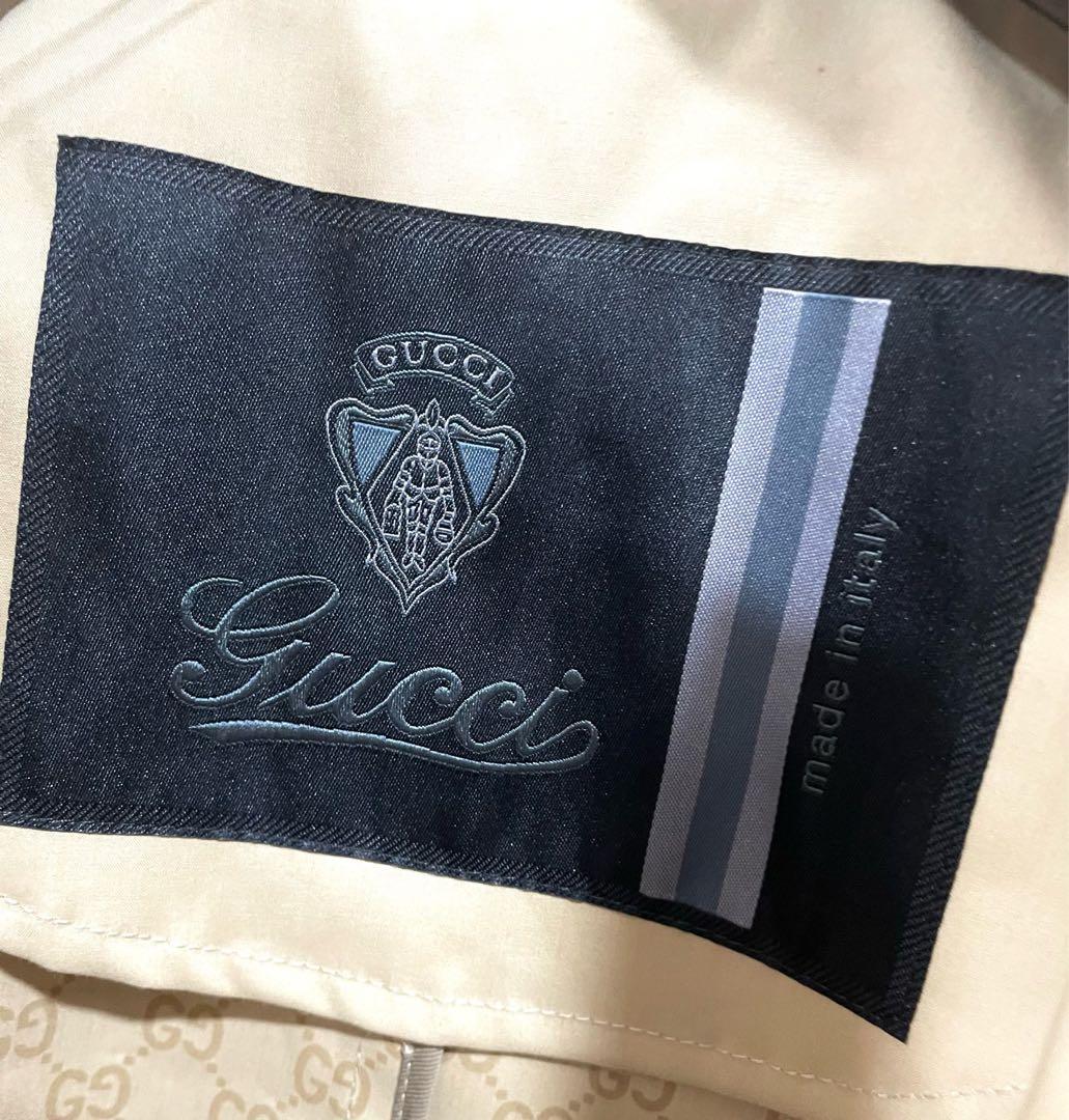GUCCI グッチ ベージュ トレンチコート 新品タグ付き