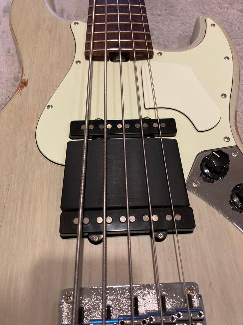 Bacchus WL5-ASH/RSM 5弦 フィンガーランプバッカス ベース