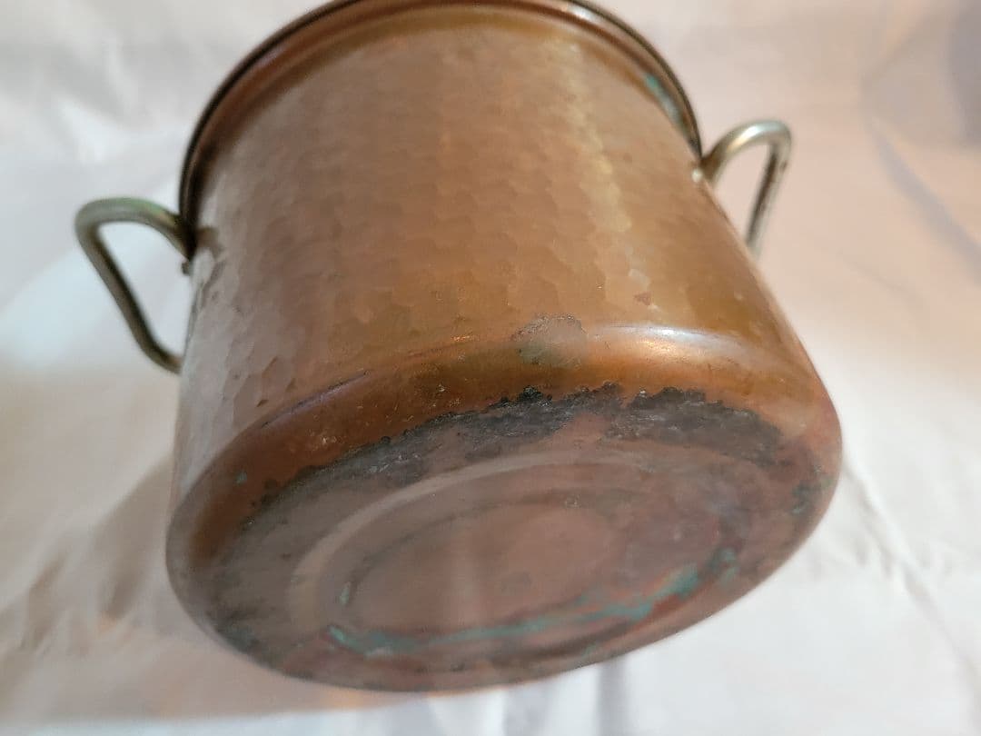 ヴィンテージ　銅製寸銅鍋