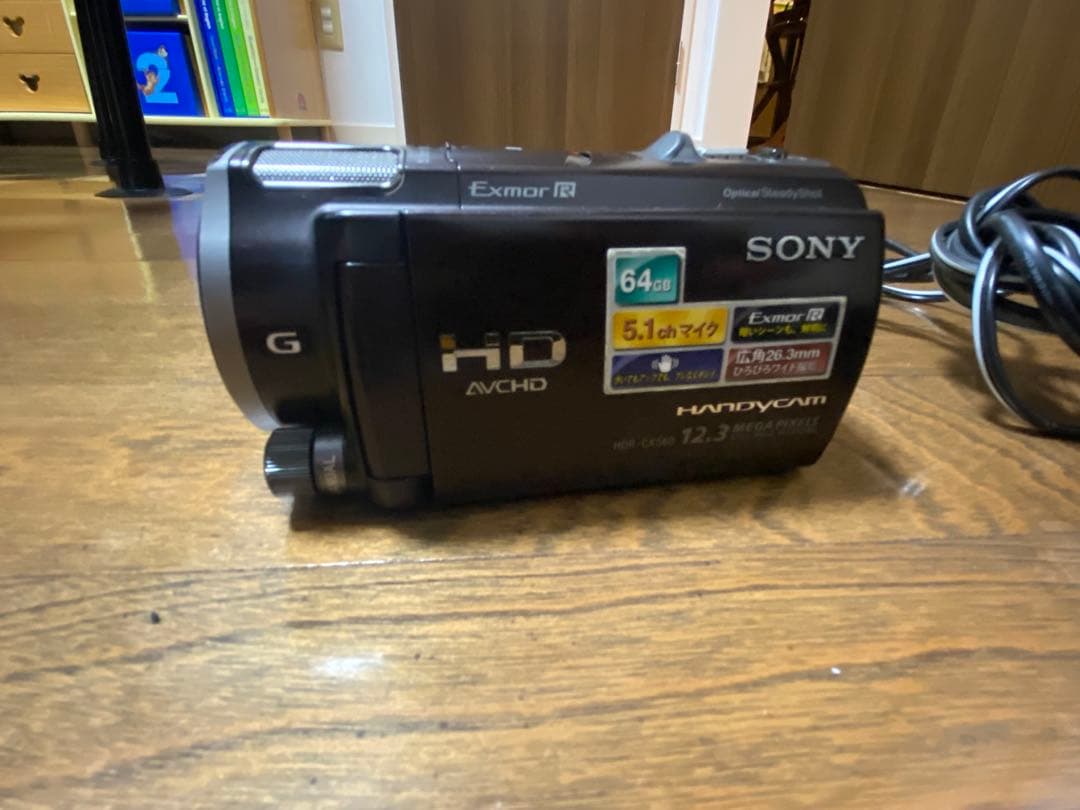 SONY HDR-CX560v ビデオカメラ 本体 付属品付き
