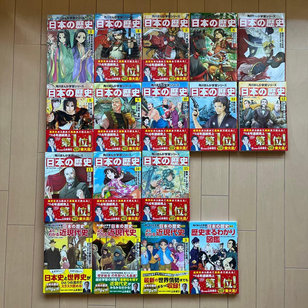 角川まんが学習シリーズ　日本の歴史