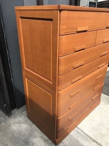 【美品】天然木　ハイチェスト（D）ソプラ　※値段交渉応じます