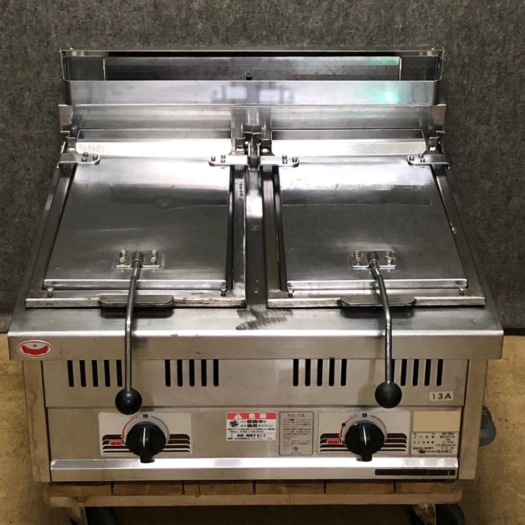 マルゼン　ガス餃子焼器　MGZ-066W　都市ガス