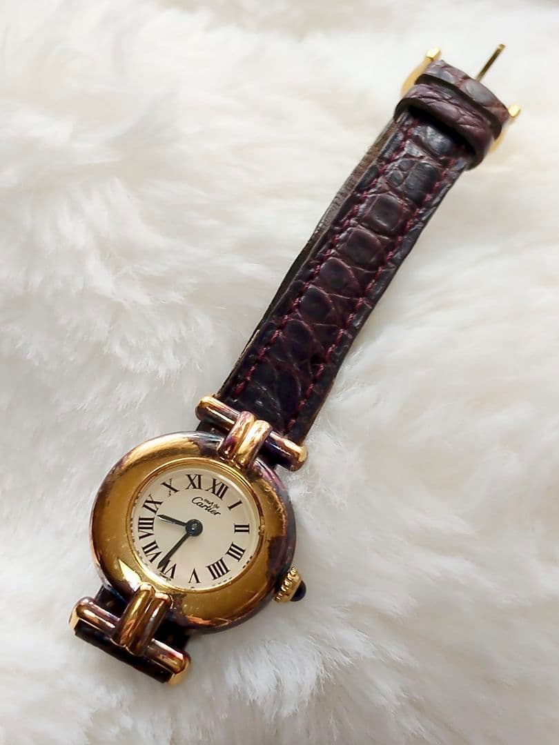 Cartier　カルティエ　腕時計　マストコリゼ　フランス　ヴィンテージ　スイス