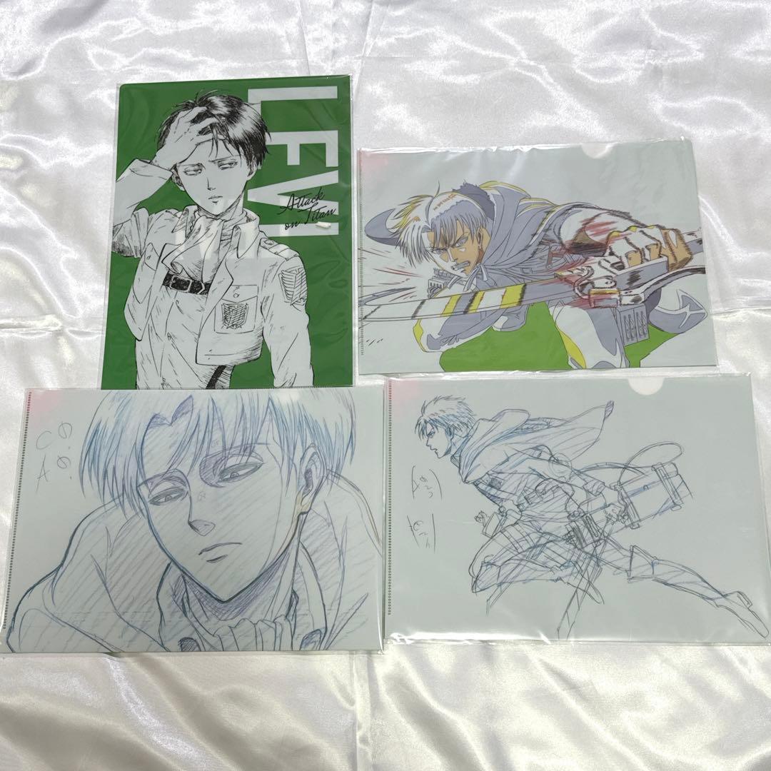 進撃の巨人 リヴァイ WITSTUDIO クリアファイル リヴァイ兵長