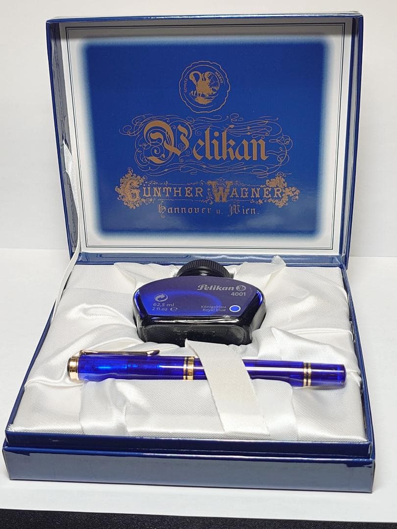 Pelikan 特別生産品 スーベレーン M600 マリーンブルー BB