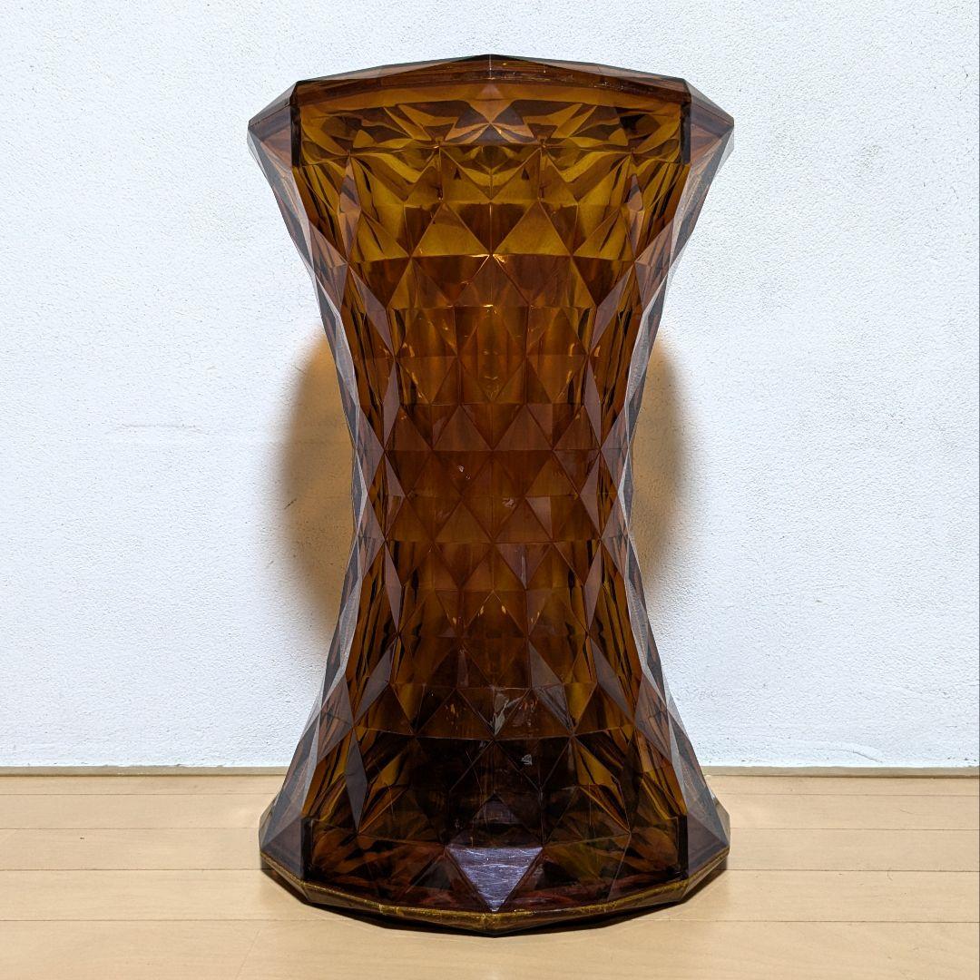 Kartell STONE カルテル ストーン スツール アンバー 2