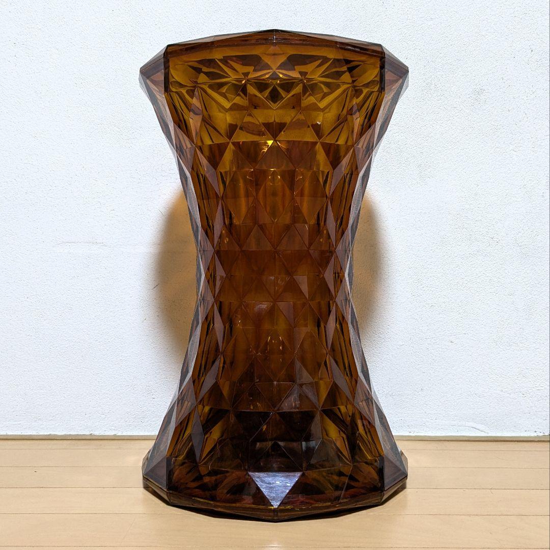 Kartell STONE カルテル ストーン スツール アンバー 2