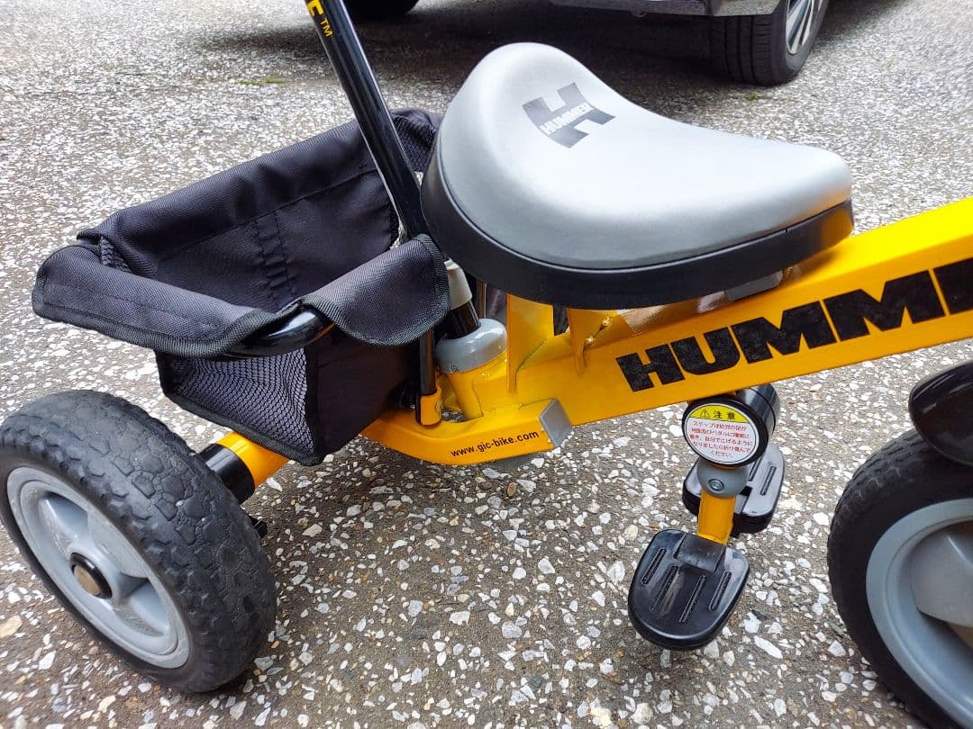HUMMER 三輪車 イエロー