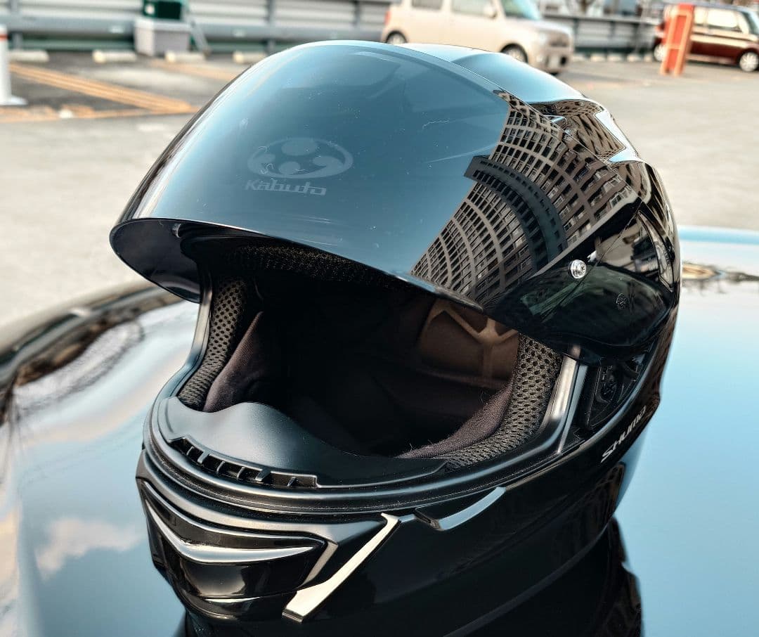 OGK Kabuto SHUMA 黒(光沢あり)　XL