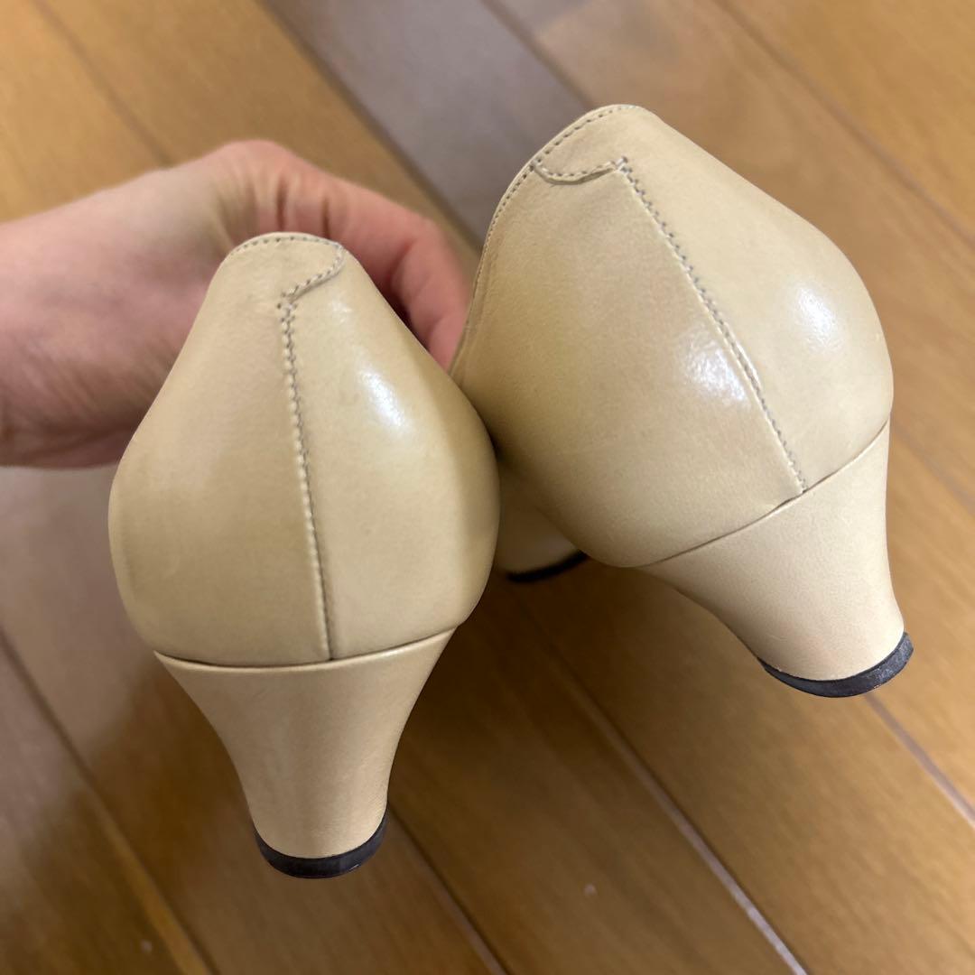 美品　CHANEL シャネル　ヴィンテージバイカラーパンプス