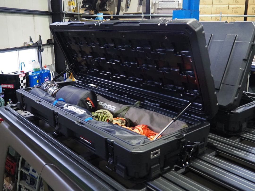 AVA gear ストレージボックス　83L ルーフボックス　ボックスマウント付