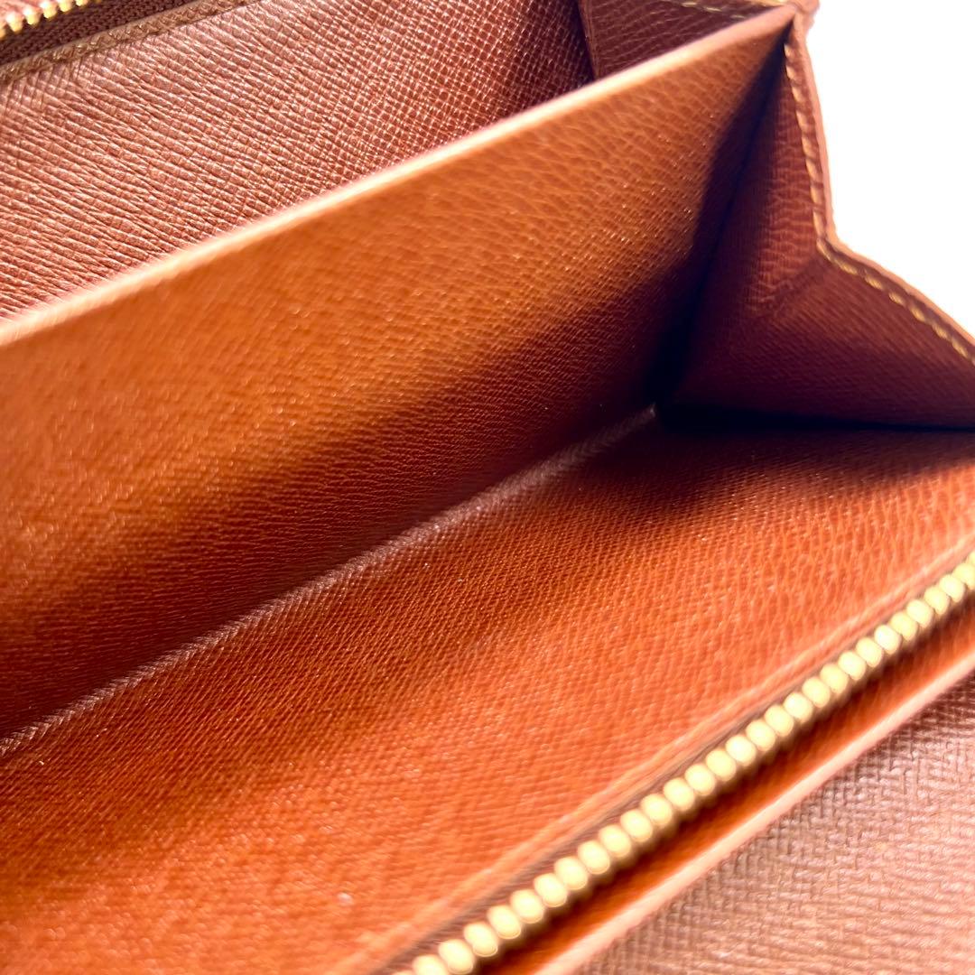 【美品】 ルイヴィトン モノグラム ポルトモネジップ M61738二つ折財布