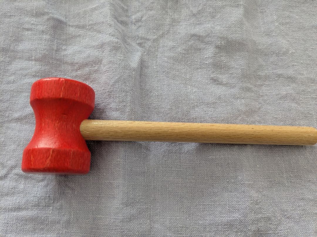 usi usi ハンマートイ　大工さん　木製　おもちゃ　ニック社　知育玩具