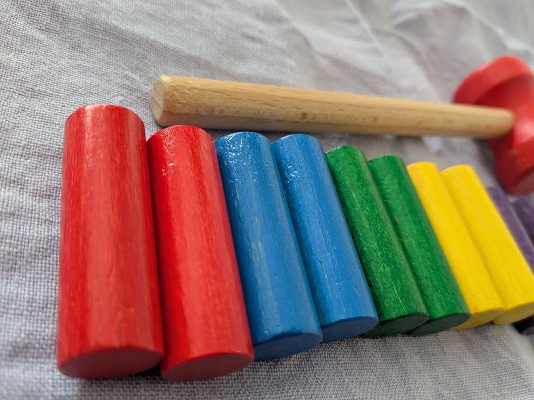 usi usi ハンマートイ　大工さん　木製　おもちゃ　ニック社　知育玩具