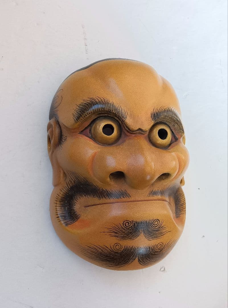 木彫り能面