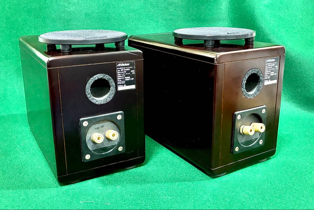 ビクター　VICTOR SP-EXAR3 9cmウッドコーンスピーカー　ペア