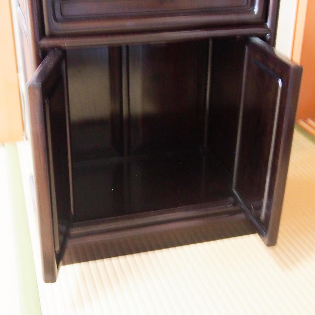 和風アンティーク 飾り棚 茶箪笥