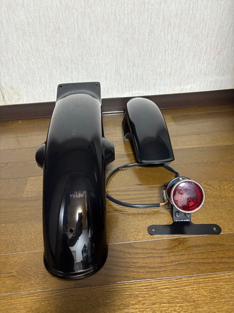 250TR OSCARフェンダー、GOODsテールランプキットセット　黒