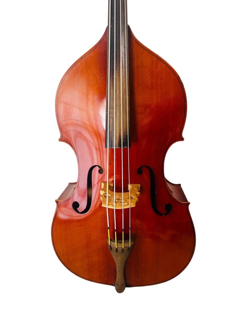 SUZUKI　コントラバス　No85　3/4　国産　1990年製　弦楽器　本体