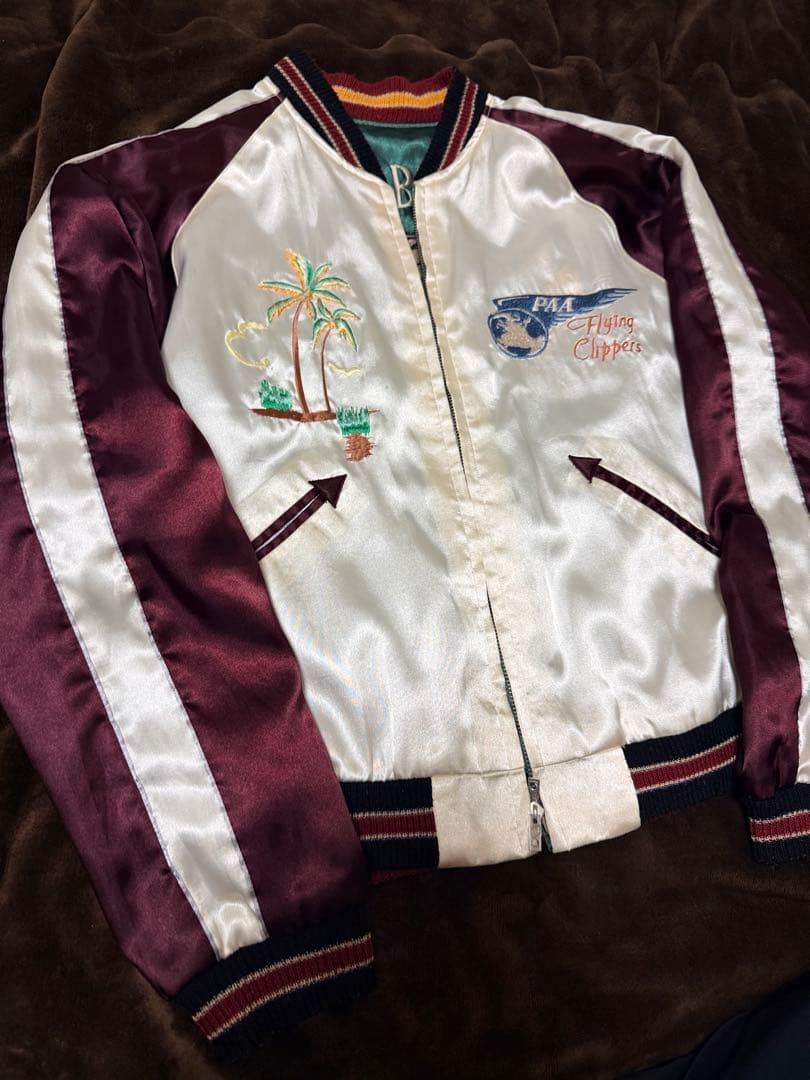 ２面用 テーラー東洋 USA Hawaii 日本限定スカジャン vintage