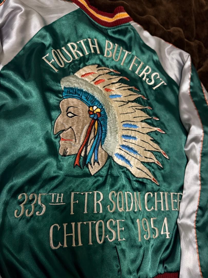 ２面用 テーラー東洋 USA Hawaii 日本限定スカジャン vintage