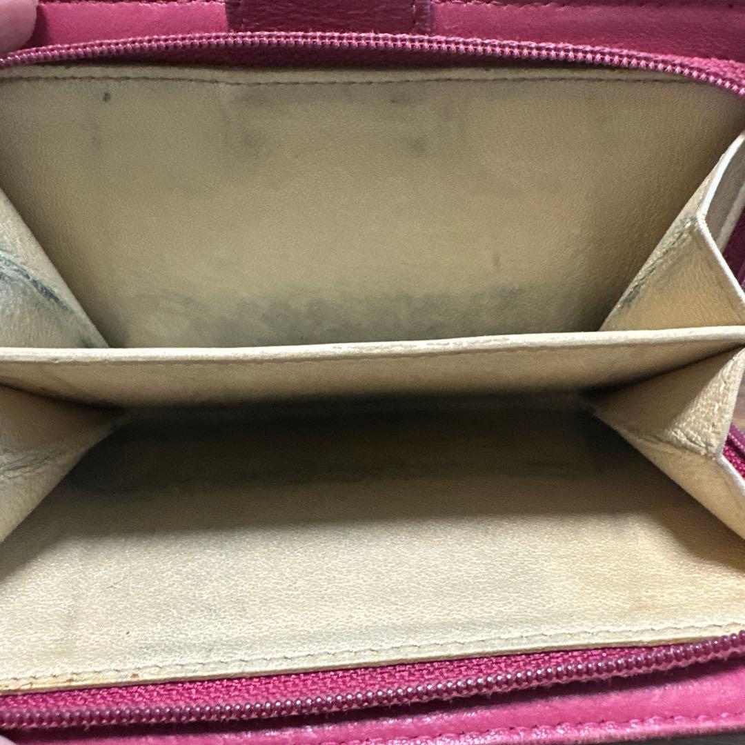 CHANEL カメリア ピンク 二つ折りコンパクト財布　二つ折り財布　フラワー