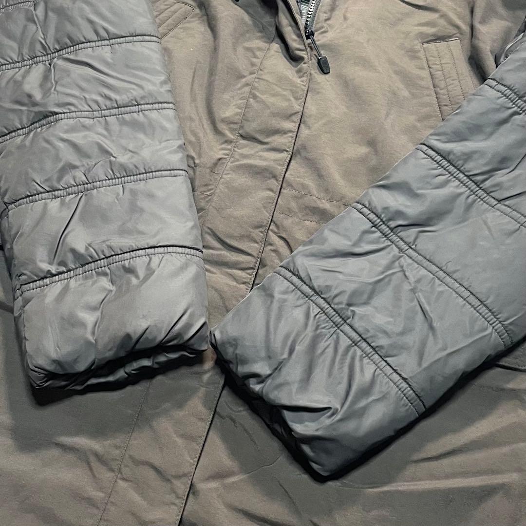 【THE NORTH FACE】異素材切り替え中綿ロングジャケット　大きいサイズ