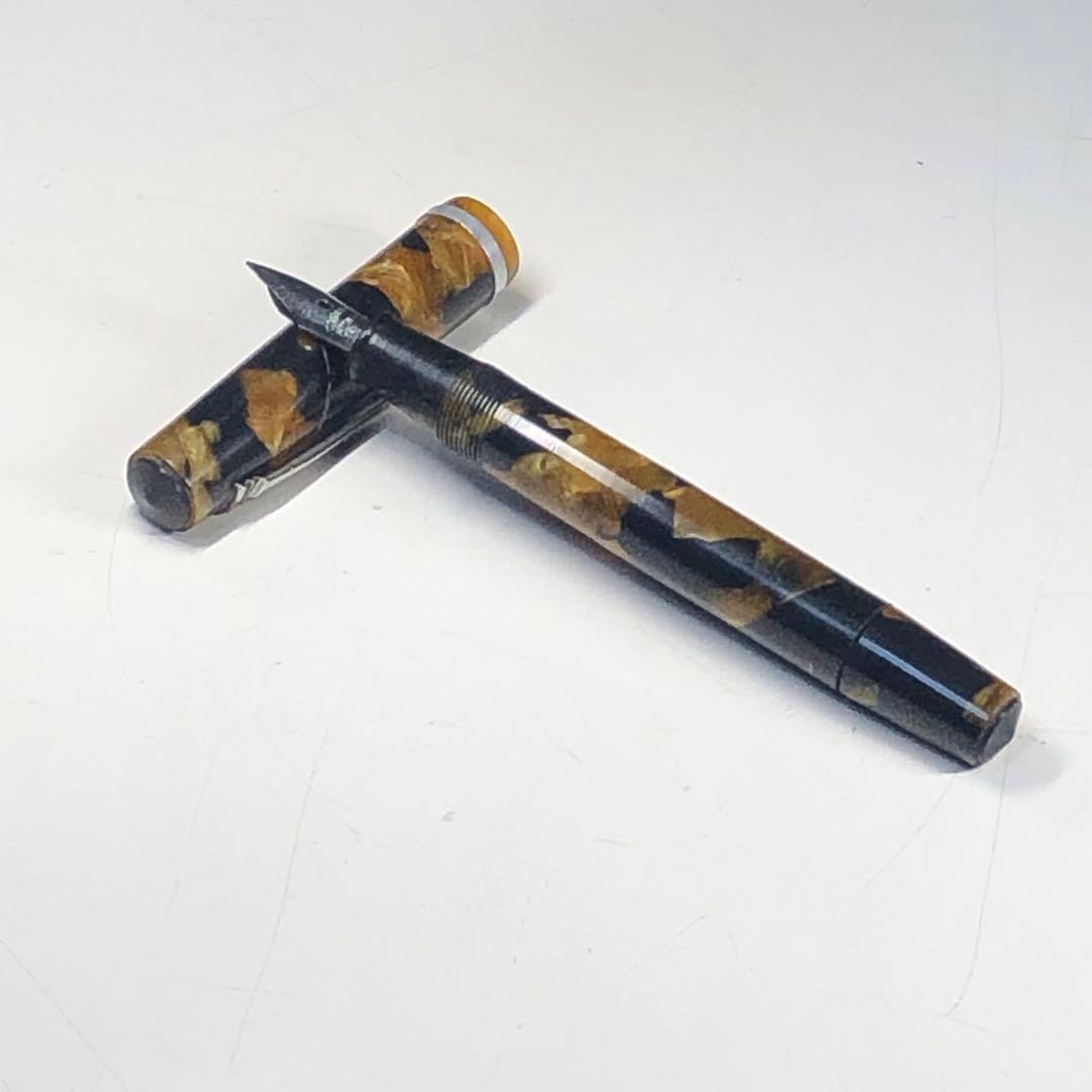 万年筆　吸入式　レトロ　アンティーク