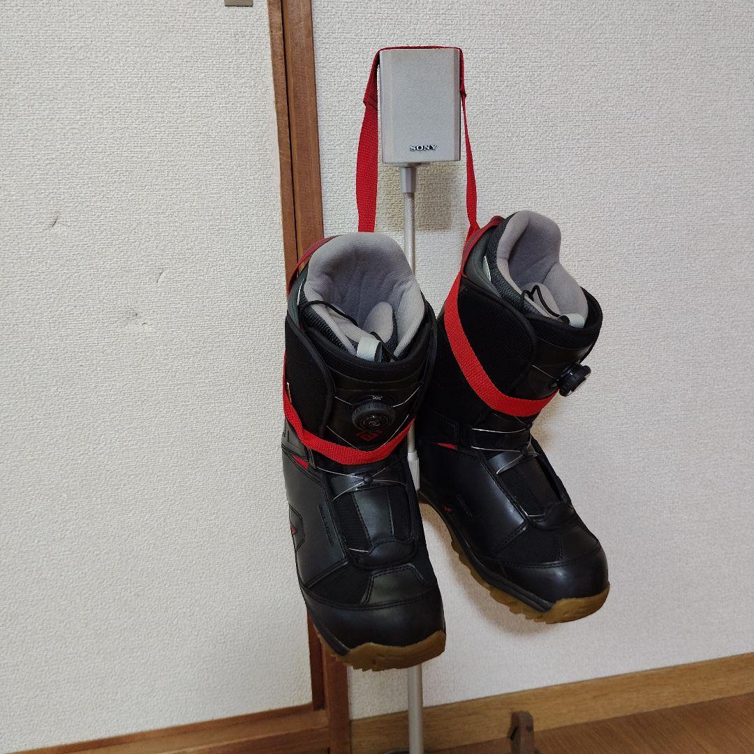 ボードブーツ BOAシステム ブラック　サイズ27.0/27.5