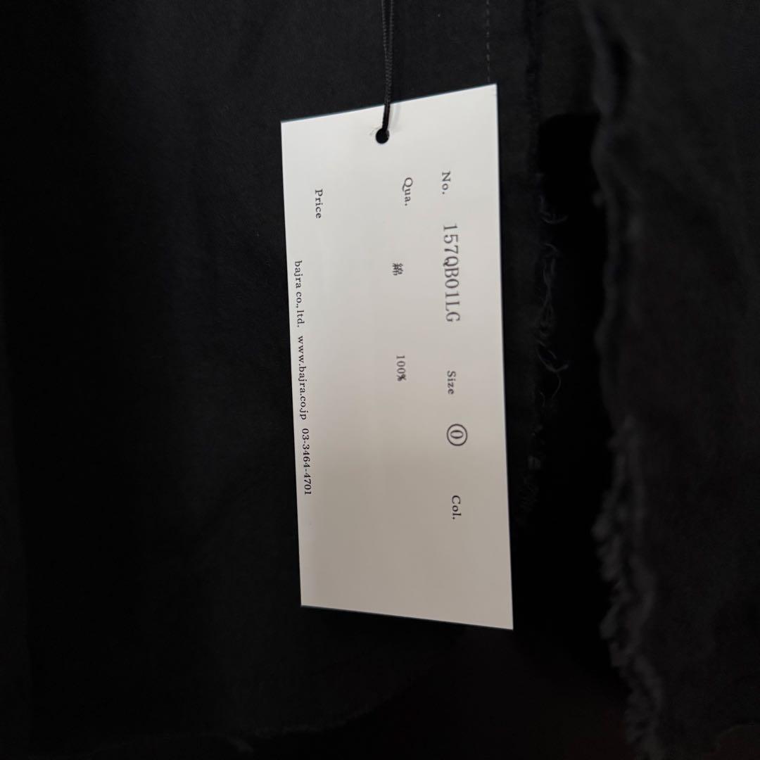 新品完売品 bajra ブルゾン シャツ 黒 アルチザン RUNDHOLZ