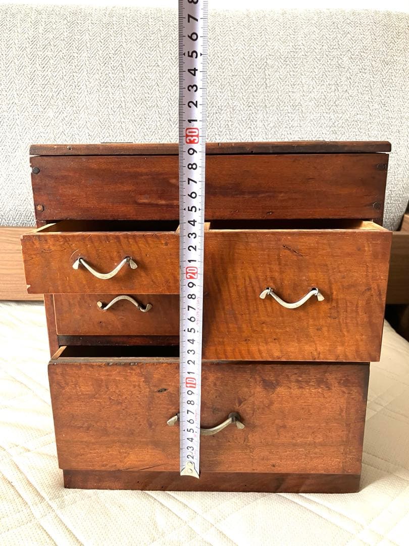小物収納 木製 天然木 和風チェスト 3段チェスト 和室 書斎 収納 引出日本製