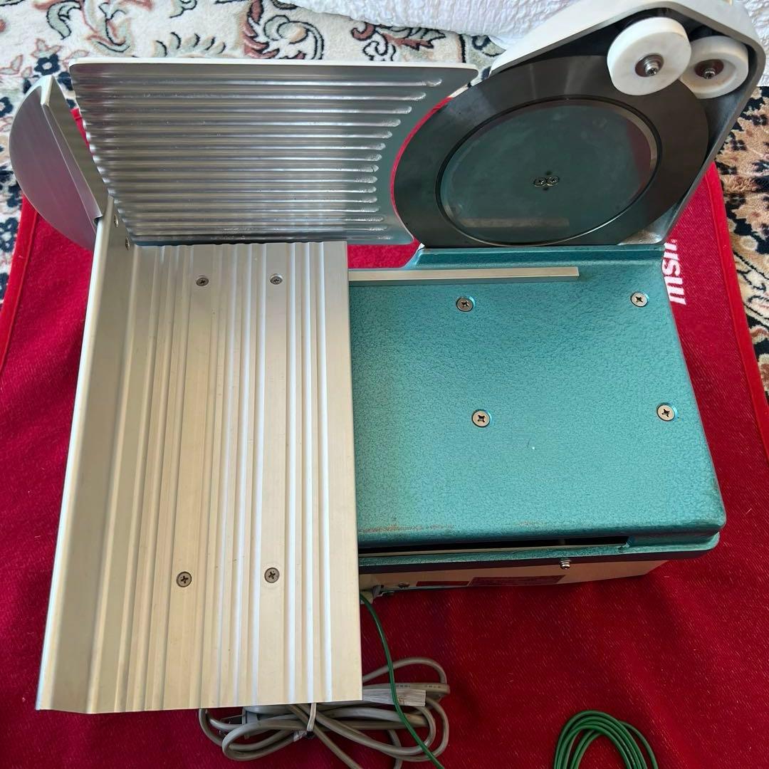 日本製ユニバーサルスライサー 肉切り機 厚さ0-40mm調節可 業務/キッチン用