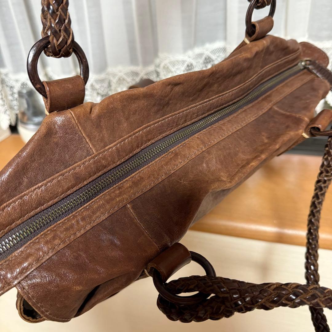 フルハウス　genten ゲンテン　オールレザー　総革　大きめトートバッグ