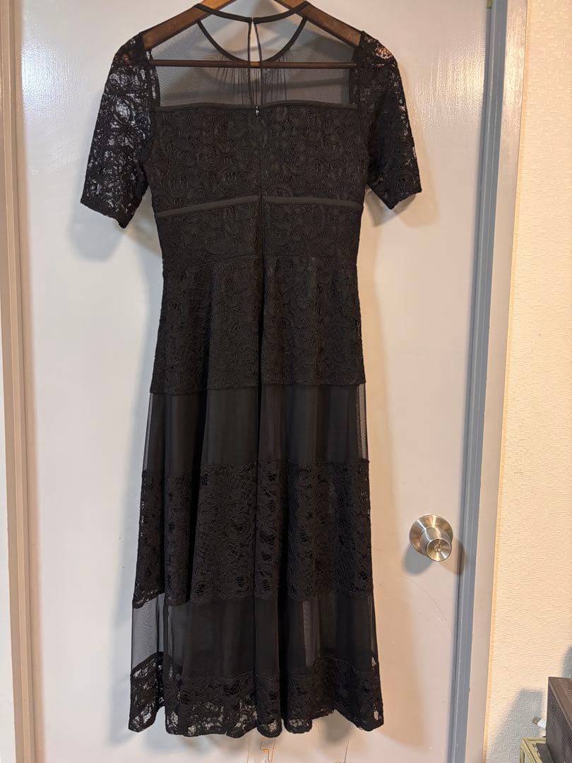 【JILLSTUART】チュールミックスレースドレス