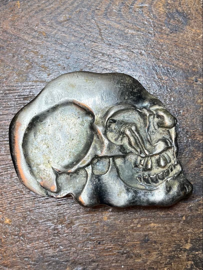 ゆーう 1978 ビンテージ　スカル　髑髏　骸骨　エロ　セクシー　バックル